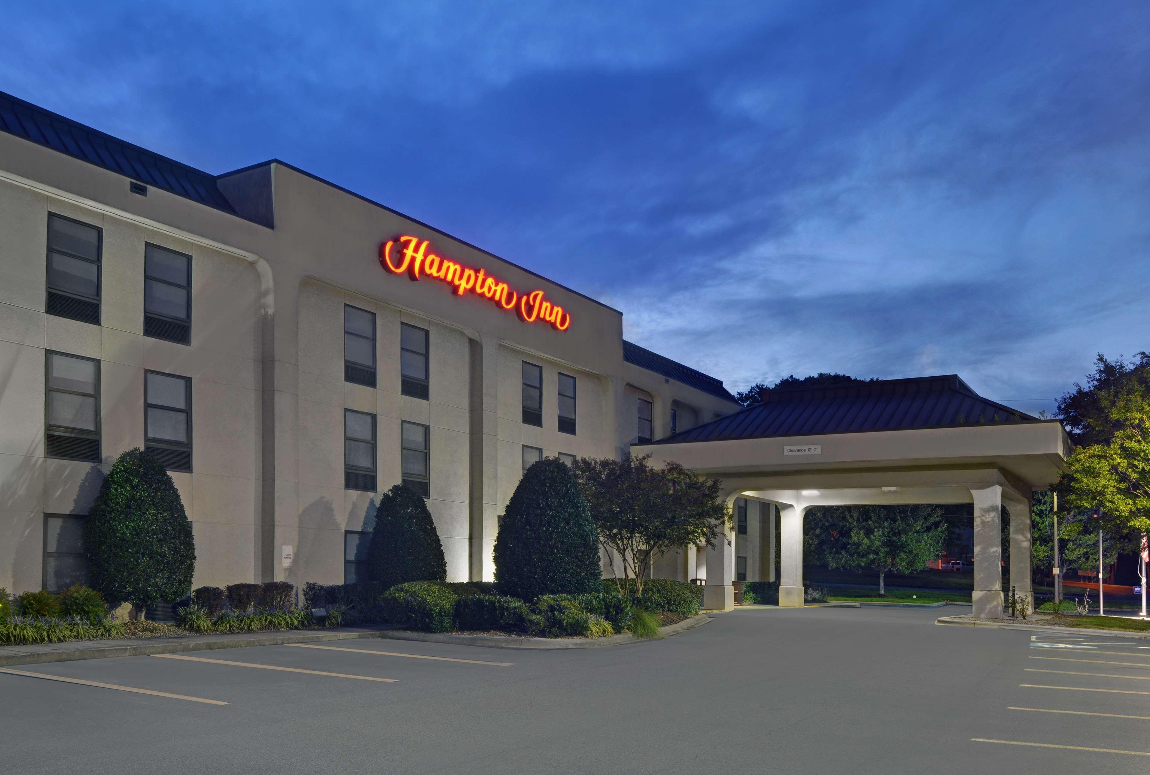 Hampton Inn Charlotte Monroe Exterior foto